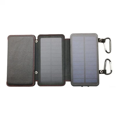 Banco de energia solar para acampamento